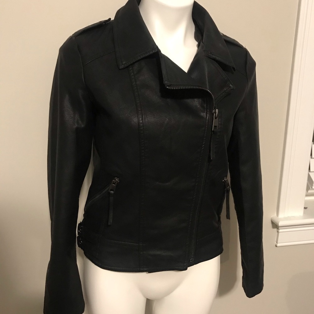 (SOLD) Cielo Faux Leather Jacket